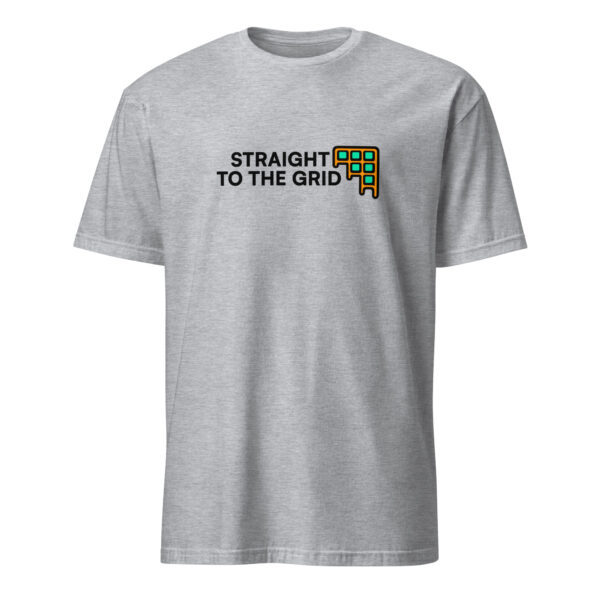 unisex-basic-softstyle-t-shirt-sport-grey-front-69f01e2860a31.jpg STRAIGHT TO THE GRID Simple Tee
