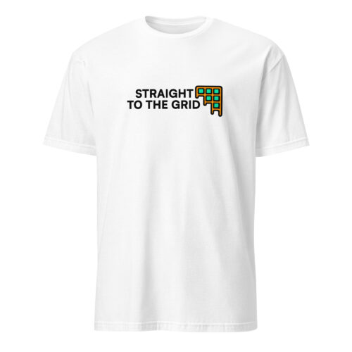 STRAIGHT TO THE GRID Simple Tee