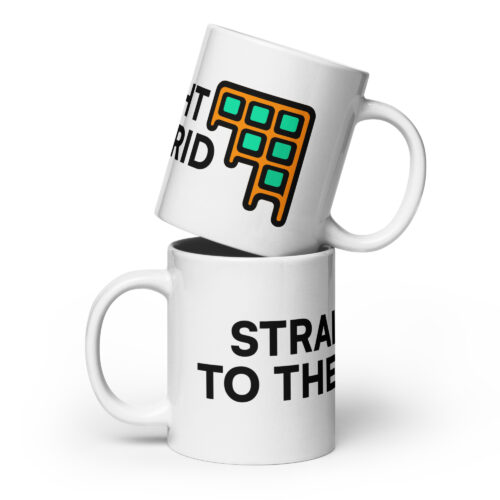 white-glossy-mug-white-20-oz-front-view-69f01d7482a73.jpg STRAIGHT TO THE GRID Mug