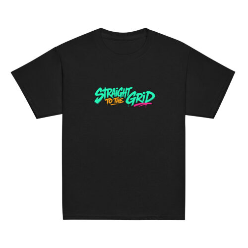STRAIGHT TO THE GRID Youth tee